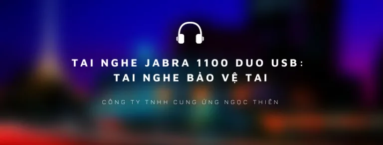 Tai nghe Jabra 1100 Duo USB Tai nghe bảo vệ tai