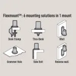 PFD-8541-Monitor-Arm-dynamic-04 Giá treo màn hình PC Vogel's PFD 8541