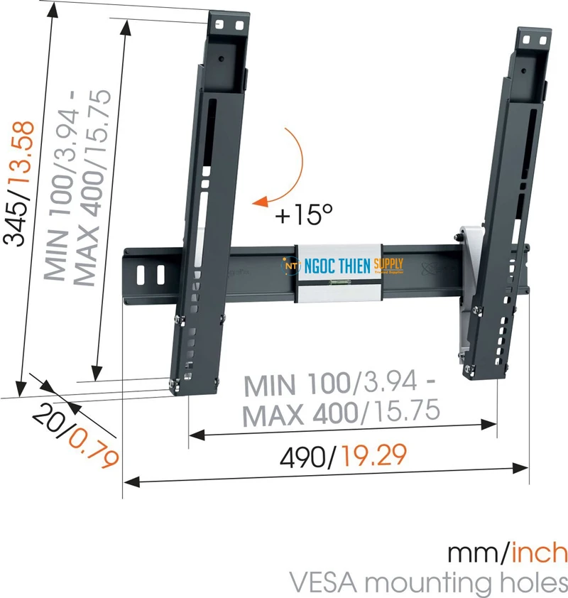 Giá đỡ TV treo tường Vogel's THIN 415