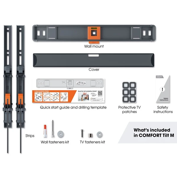 TVM-3415-Tilting-TV-Wall-Mount-05 Giá treo TV nghiêng Vogel's TVM 3415