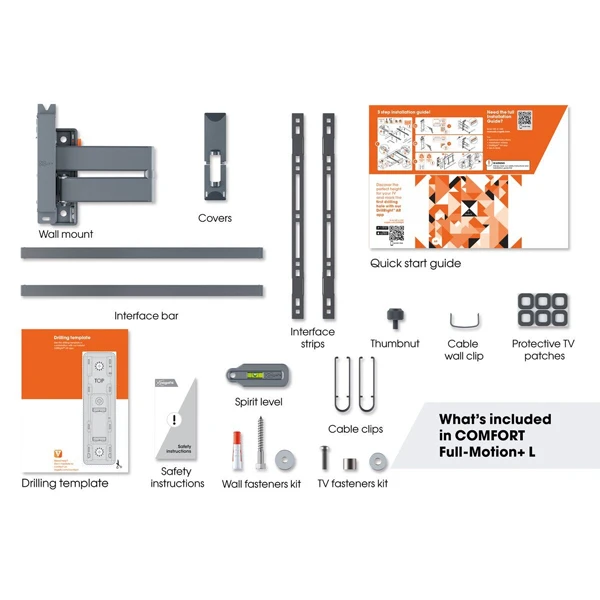 TVM-3645-Full-Motion-TV-Wall-Mount-09 Giá đỡ TV treo tường Vogel's TVM 3645