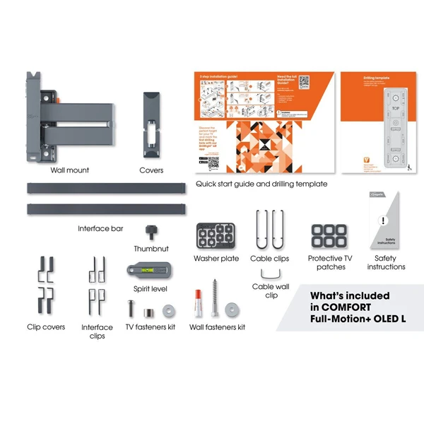 TVM-3665-Full-Motion-TV-Wall-Mount-10 Giá đỡ TV treo tường Vogel's TVM 3665