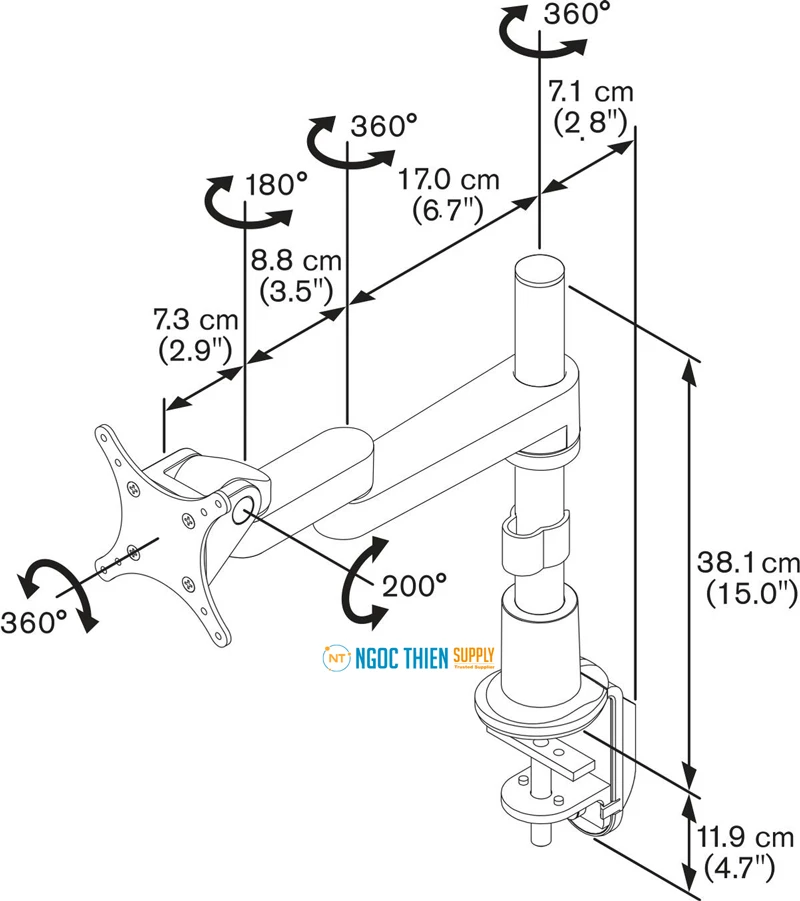 Giá treo màn hình PC Vogel's PFD 8523