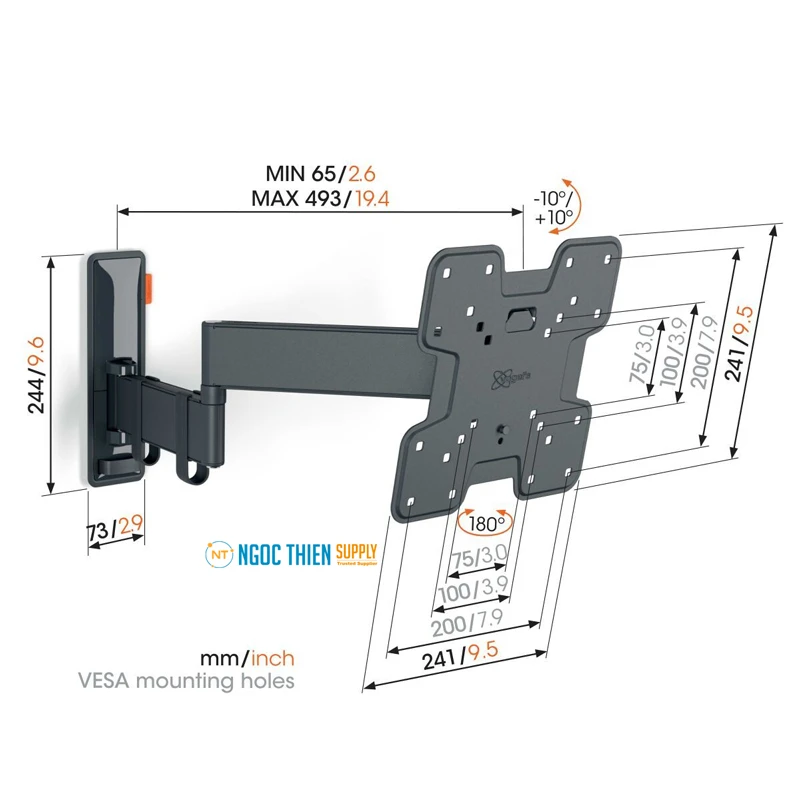 Giá đỡ TV treo tường Vogel's TVM 3245