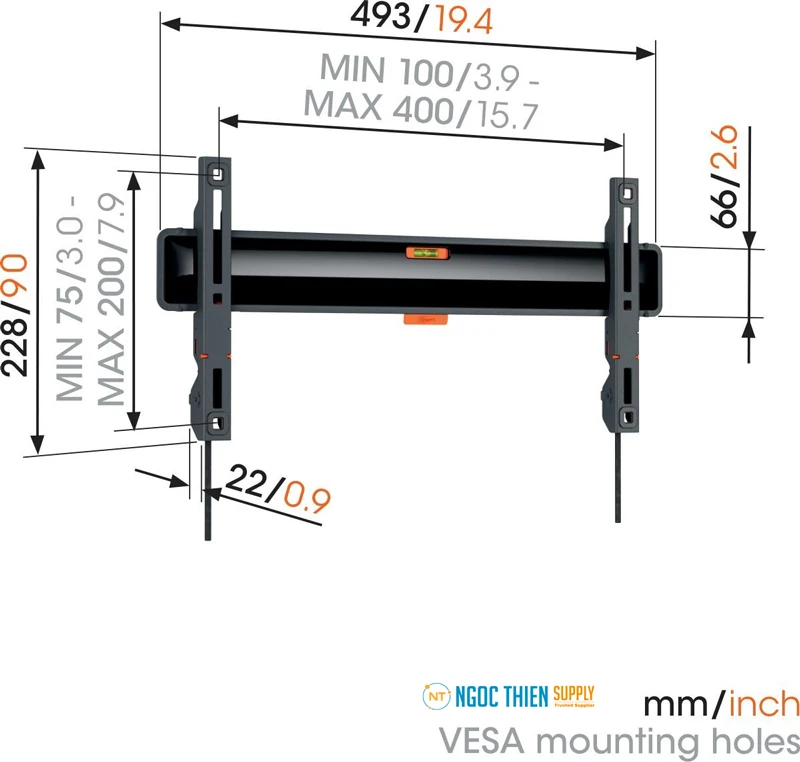 Giá đỡ TV treo tường Vogel's TVM 3405 SP