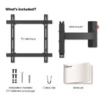 WALL-3325-Full-Motion-TV-Wall-Mount-09 Giá đỡ TV treo tường Vogel's WALL 3325