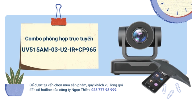 Combo phòng họp trực tuyến UV515AM-03-U2-IR+CP965