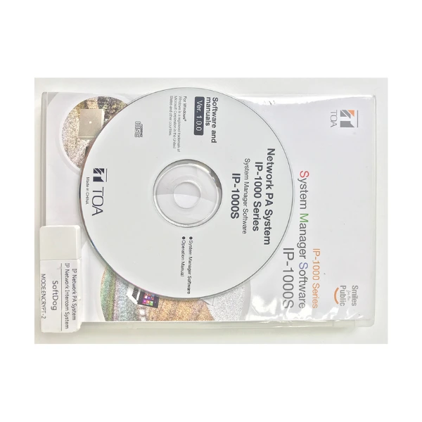 Phần mềm quản lý hệ thống TOA IP-1000S