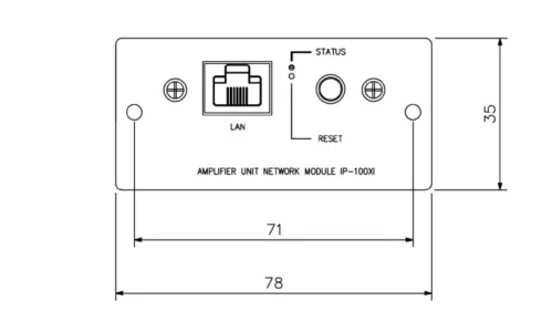 Thong so ki thuat module IP-100XI