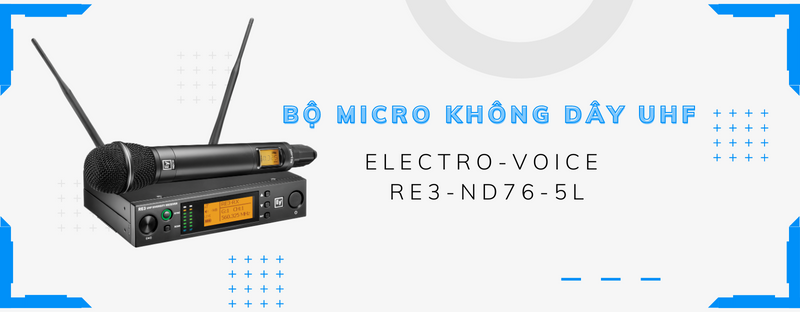 bộ micro không dây electro-voice re3 nd76-5l