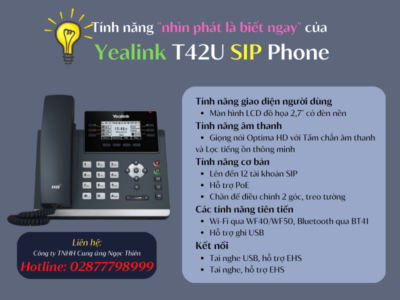 tinh nang Yealink T42U SIP Phone (1)