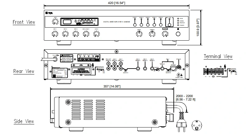 AMPLY LIỀN MIXER A-3248DMZ