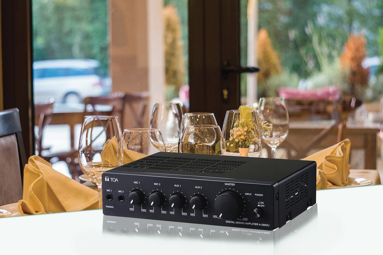 Amply liền mixer A-260DU