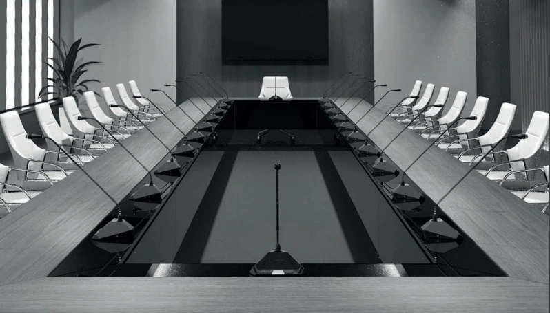 Phòng họp sử dụng hệ thống hội thảo TS-D1000