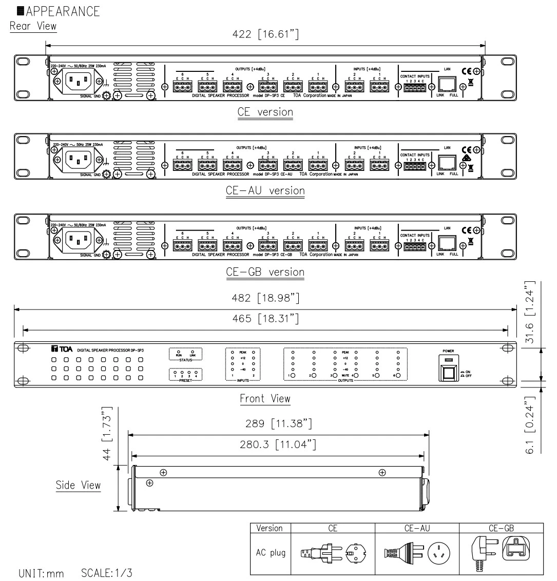 Thong so ki thuat DP-SP3