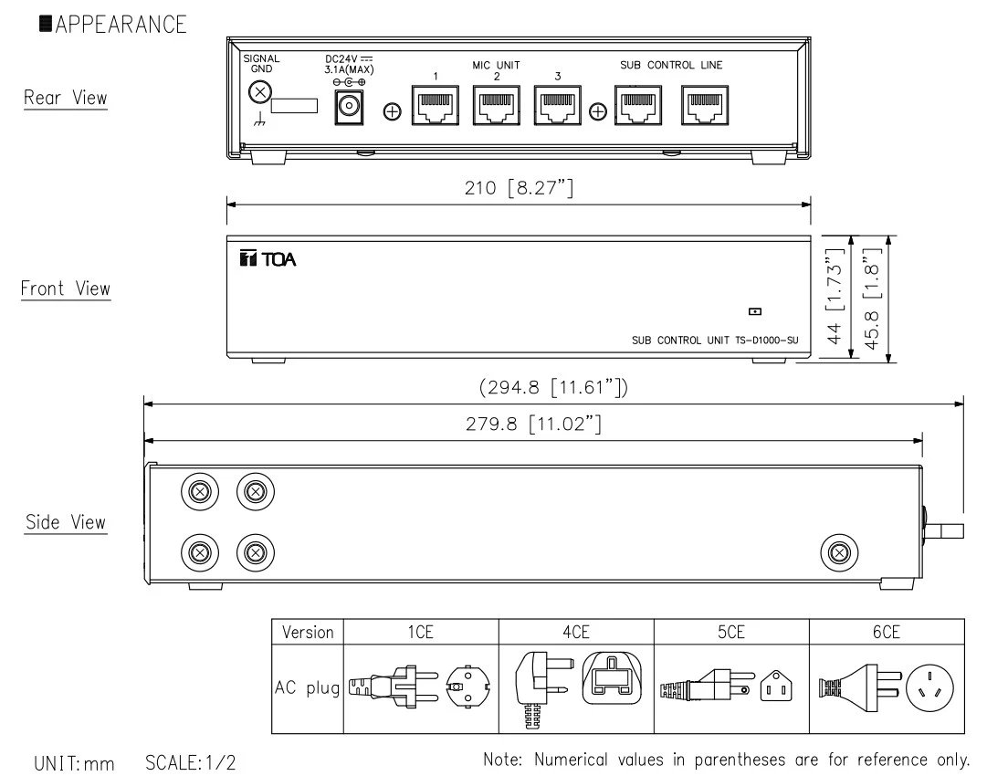 Thong so ki thuat TS-D1000-SU