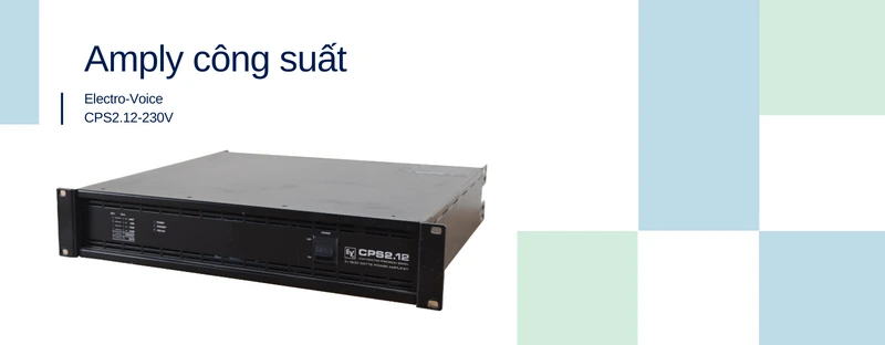 amply công suất electro-voice cps2.12 230v
