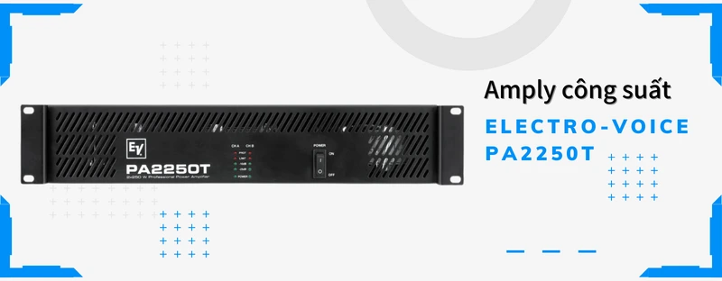 amply công suất pa2250t