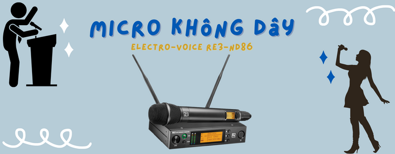 bộ micro không dây electro-voice re3-nd86