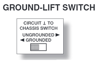 ground-lift switch