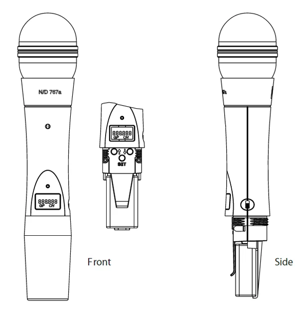 máy phát cầm tay htu2