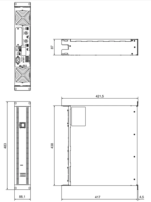 thông số kỹ thuật amply ev cps2.12