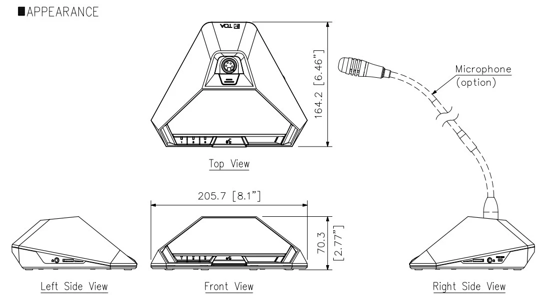 thong so ki thuat TOA TS-922