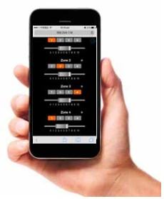 Điều khiển MA-725F qua thiết bị thông minh