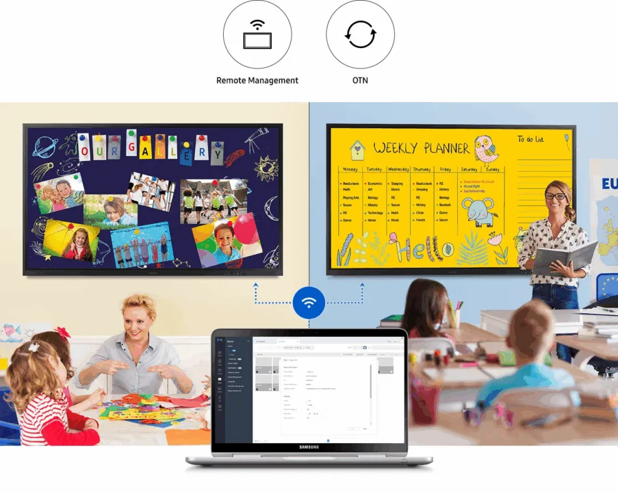 Giải pháp Remote Management của Samsung