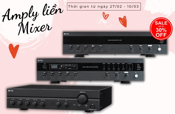 Sale Amply liền Mixer