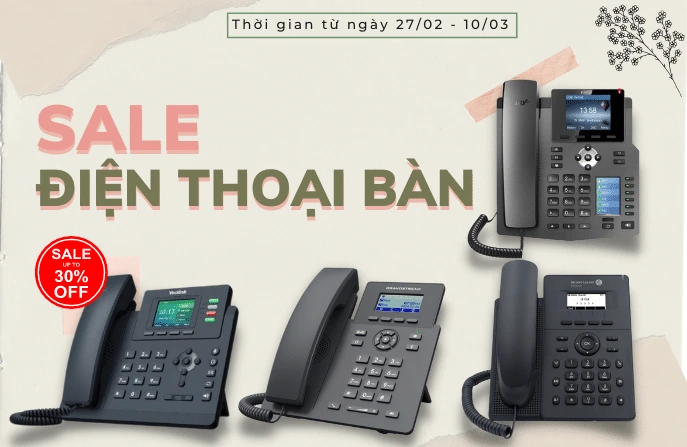 Sale điện thoại bàn