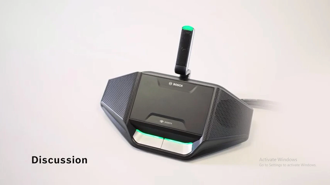 Thiết bị Hội Thảo DICENTIS với chức năng thảo luận