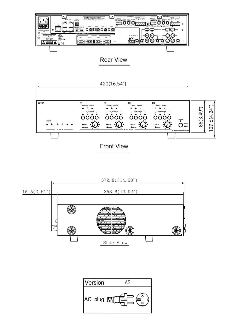 Thông số kĩ thuật MM-700F