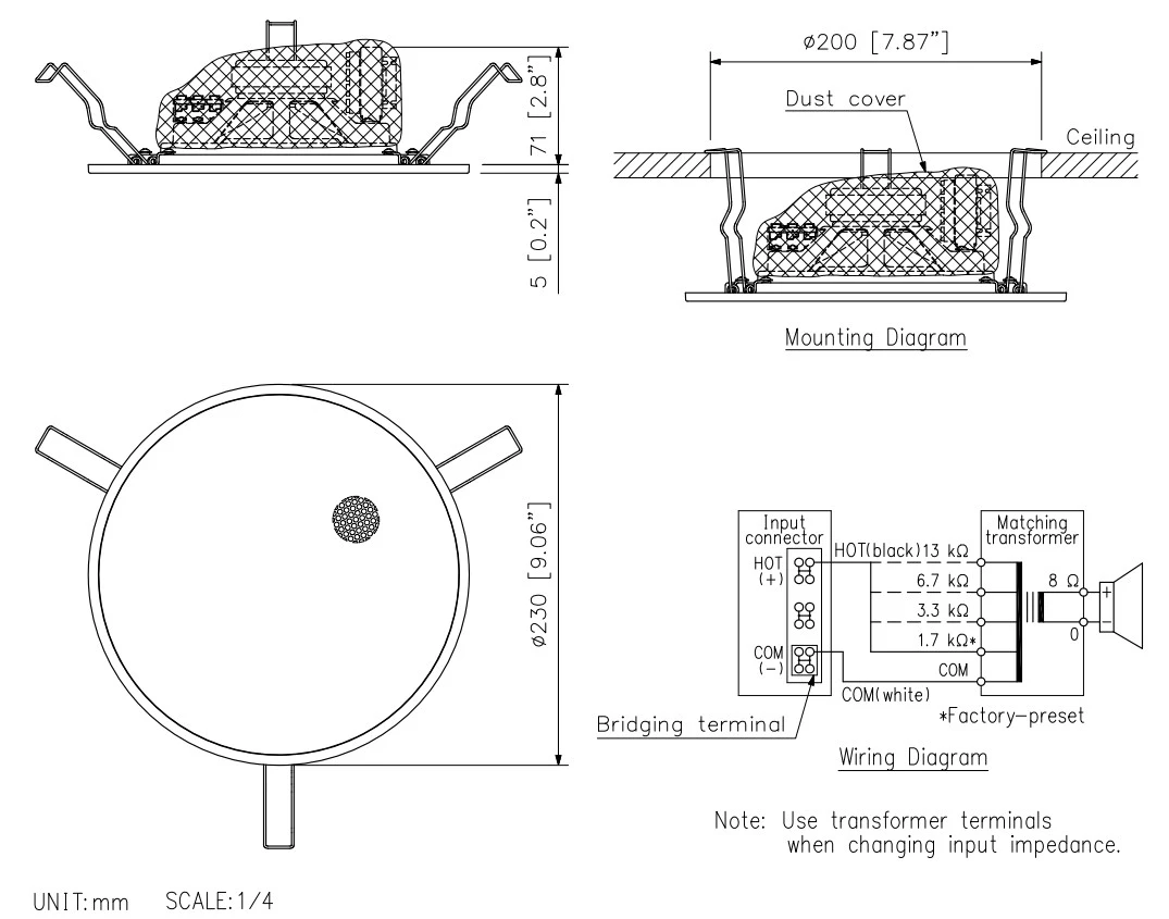 Thông số kĩ thuật PC-2360