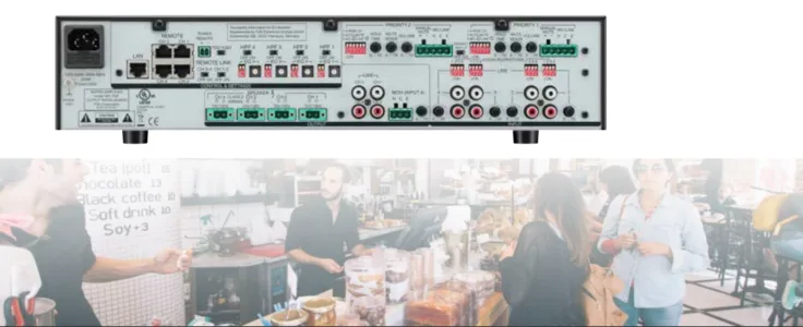 Ứng dụng MA-725F trong các cửa hàng