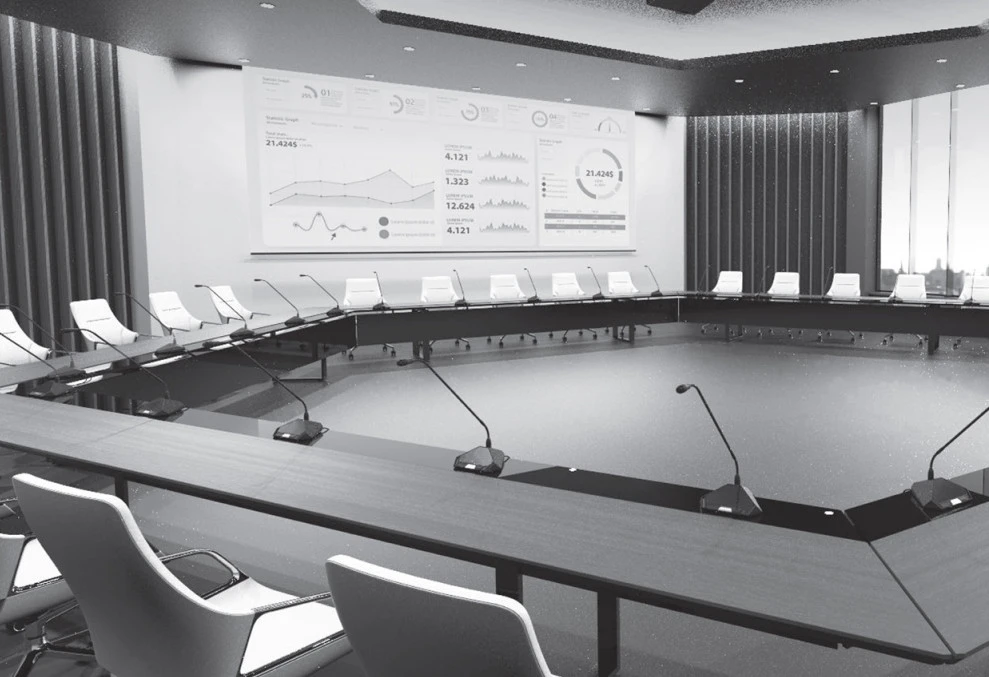 Ứng dụng Micro đại biểu TOA TS-D1000-DU trong hệ thống hội thảo TOA TS-D1000