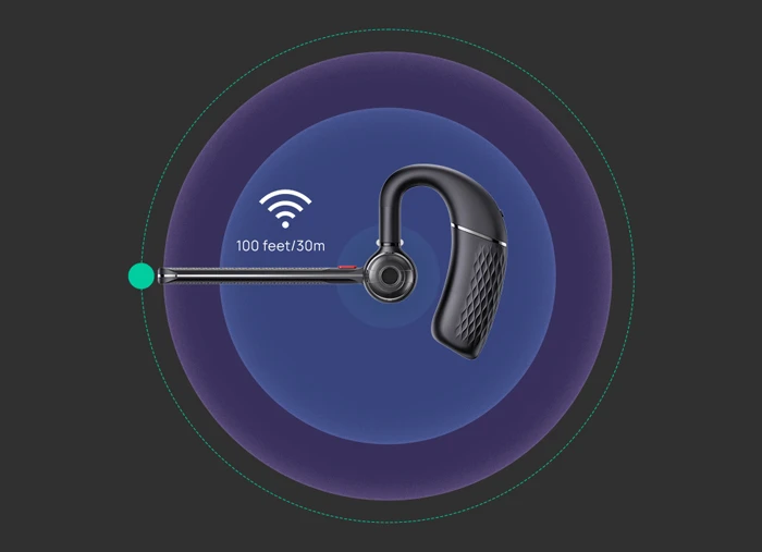 Phạm vi không dây 100FT