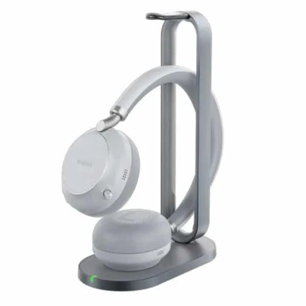 Yealink BH76 with Charging Stand UC Light Gray USB-C