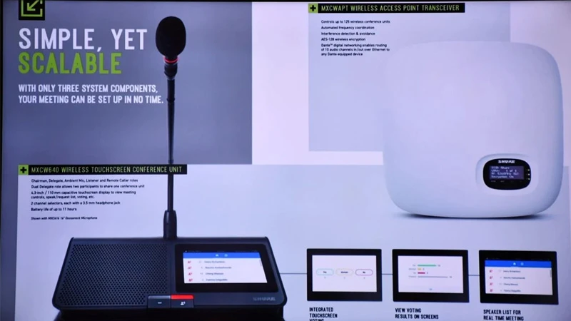 Shure mxcwapt là gì