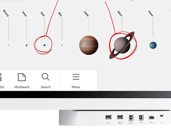 khay kết nối mở rộng samsung flip pro connectivity tray là gì
