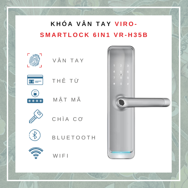 khóa vân tay viro-smartlock vr-h35b là gì