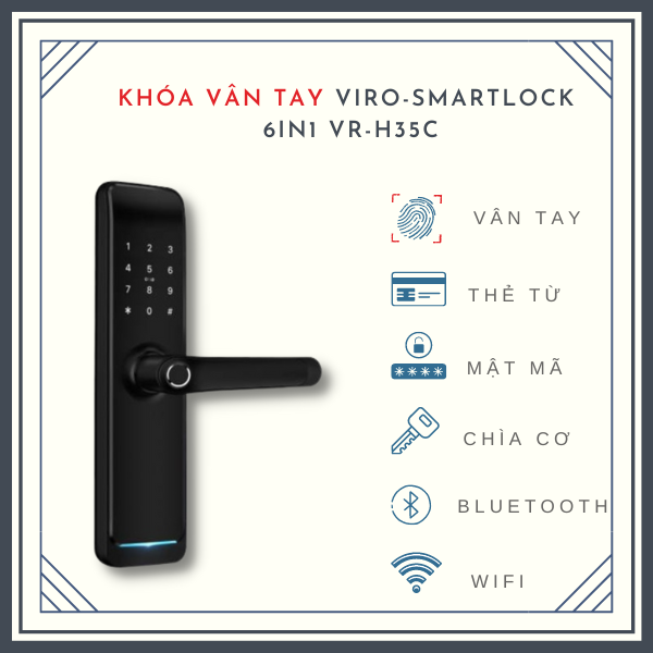 khóa vân tay viro-smartlock vr-h35c là gì