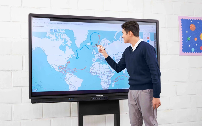 màn hình tương tác promethean activpanel 9 premium 86 inch là gì