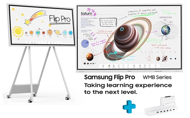tính năng samsung flip pro connectivity tray