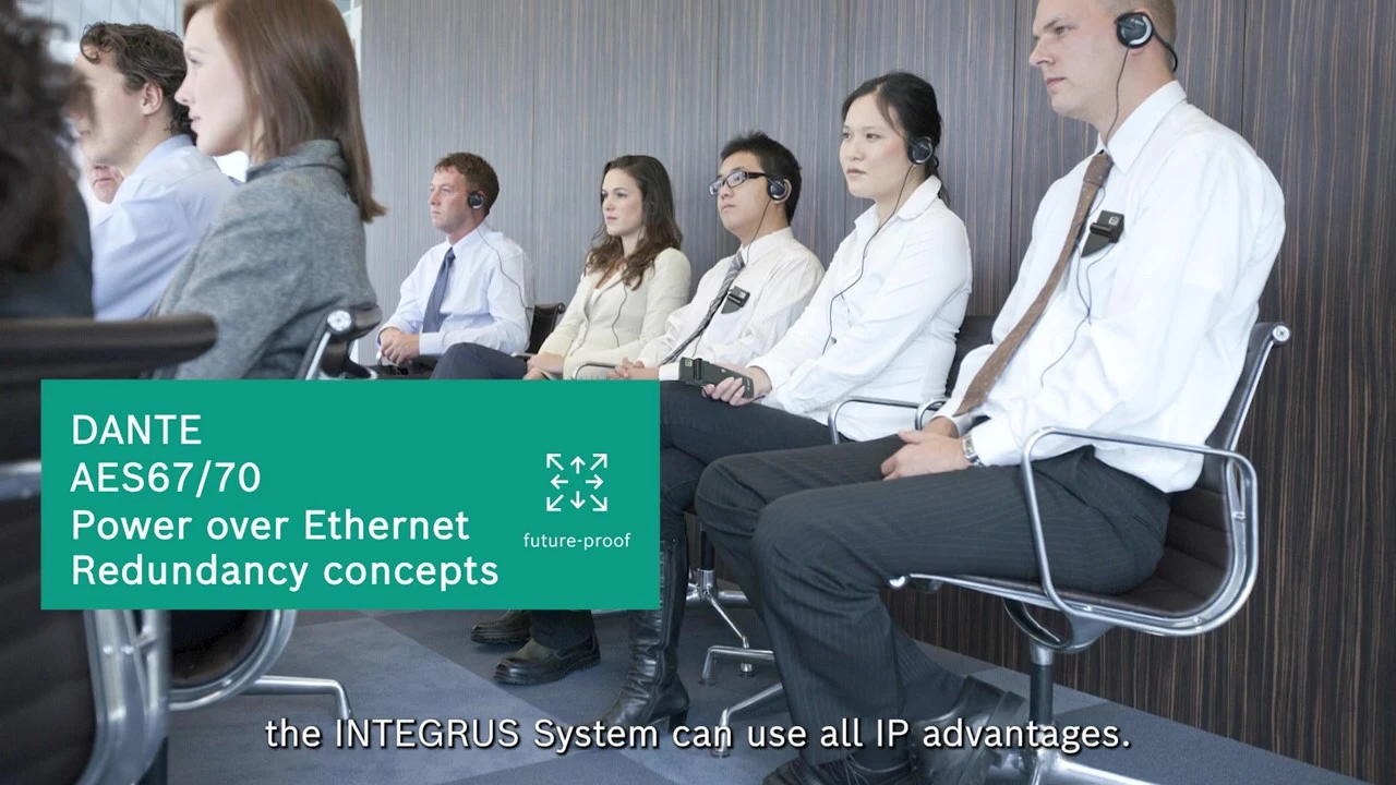 Ứng dụng Bosch LBB 4540/08 trong các buổi phiên dịch