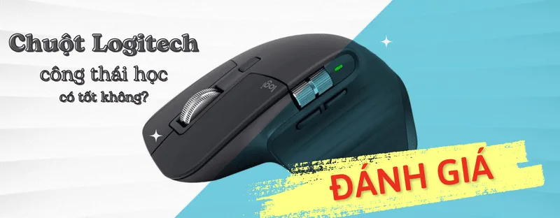 đánh giá chuột logitech công thái học
