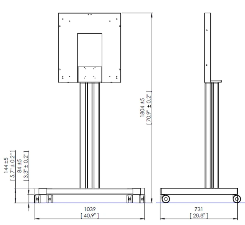đặc điểm giá treo promethean ap-fsm