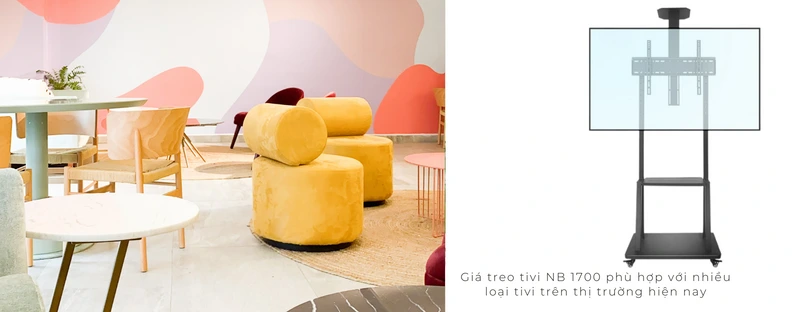 tính năng giá treo tivi NB 1700 