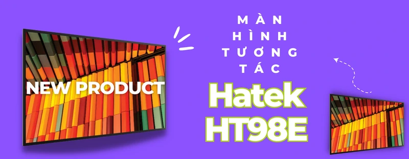 màn hình tương tác hatek ht98e