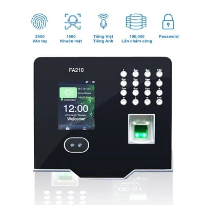 máy chấm công ronald jack fa-210